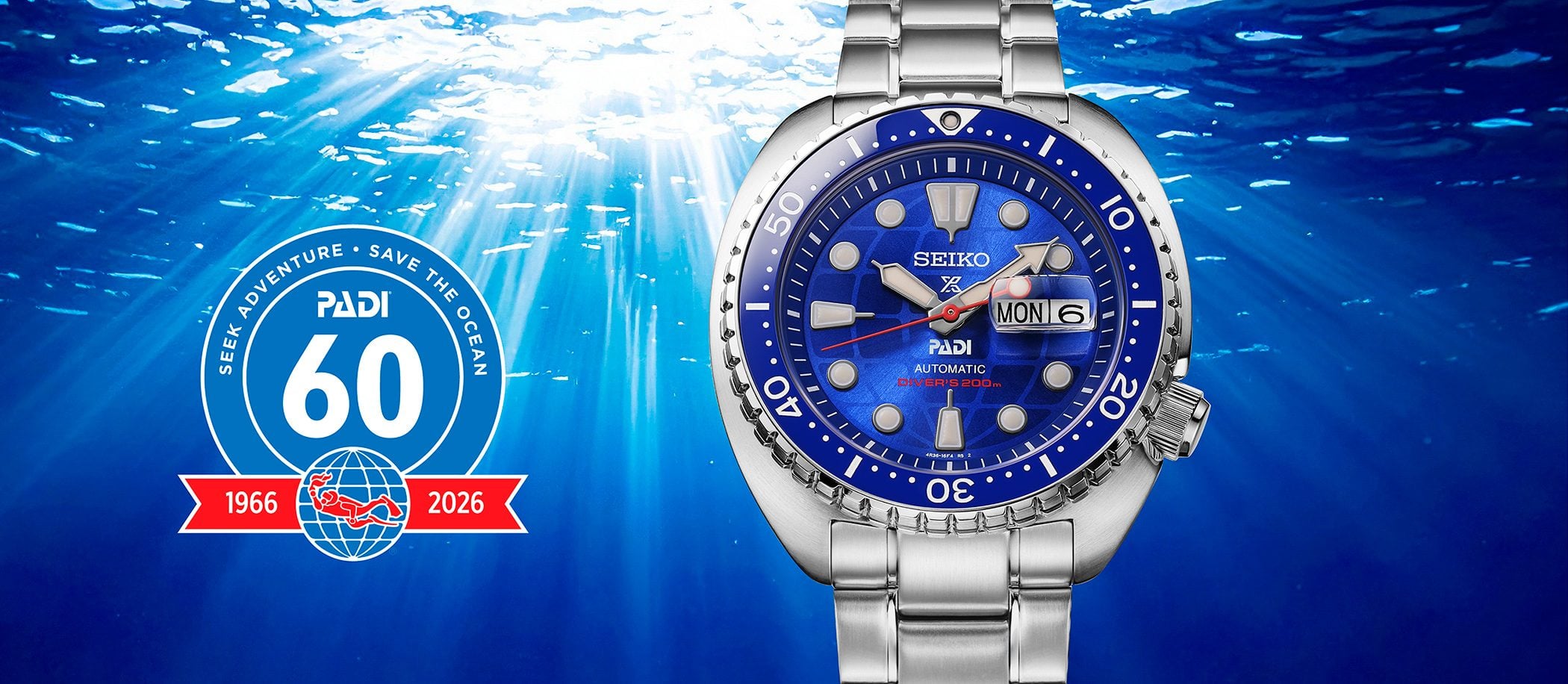 Seiko Prospex King Turtle PADI 60th Anniversary Limited Edition