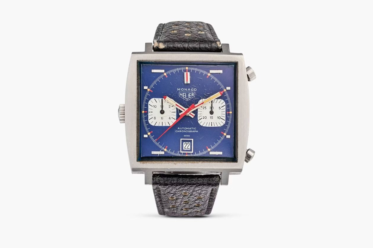 Heuer Monaco Reference 1133B z filmu "Le Mans" / foto: Sotheby's