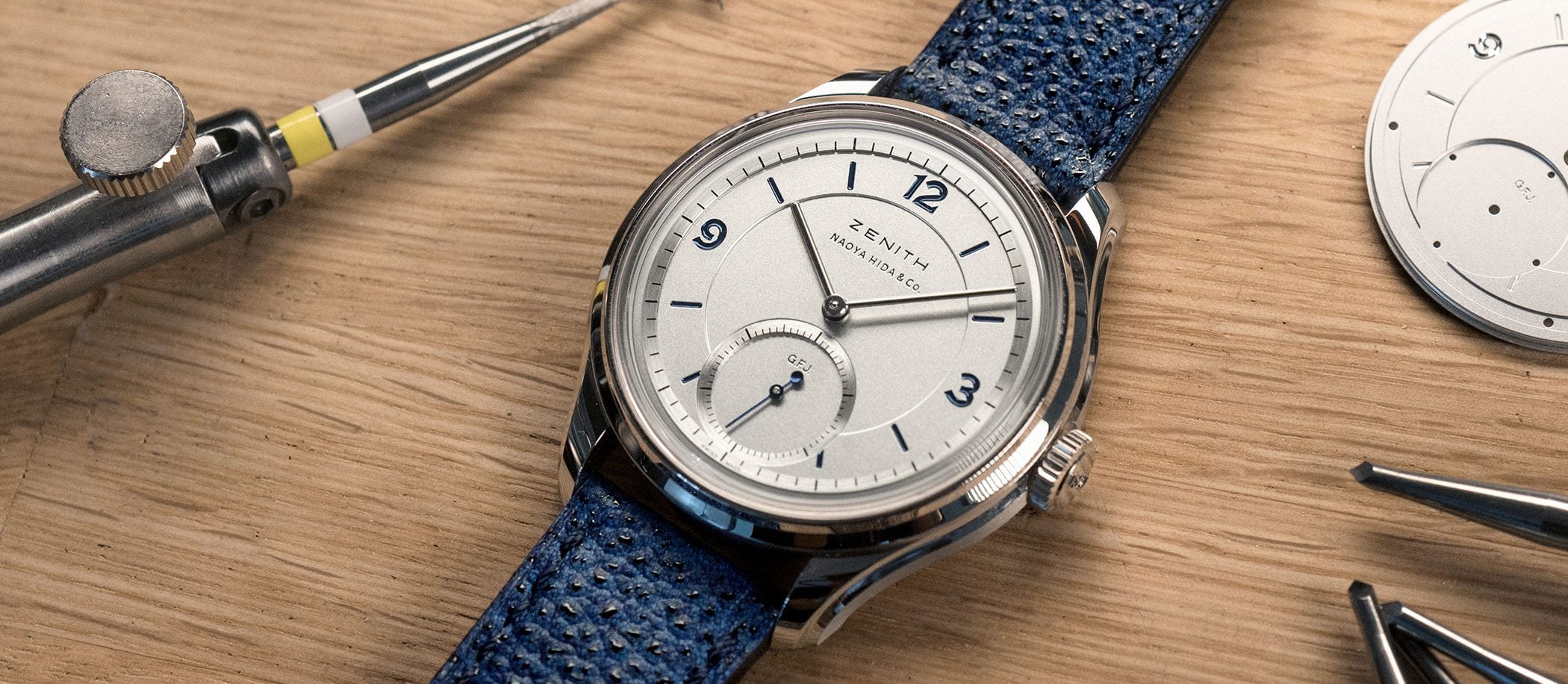 Zenith G.F.J. Calibre 135 Double Signed with Naoya Hida & Co.