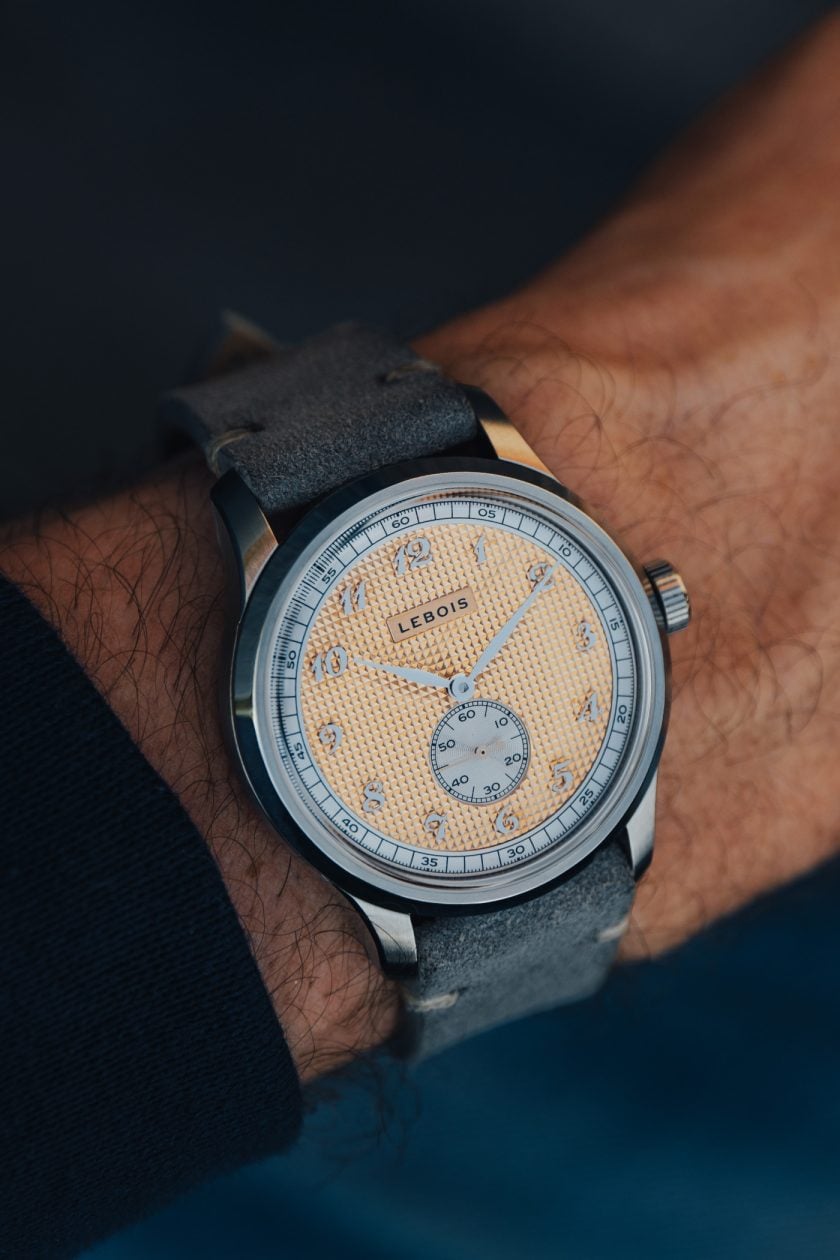 Lebois & Co. Heritage Atelier Small Seconds Clous de Paris