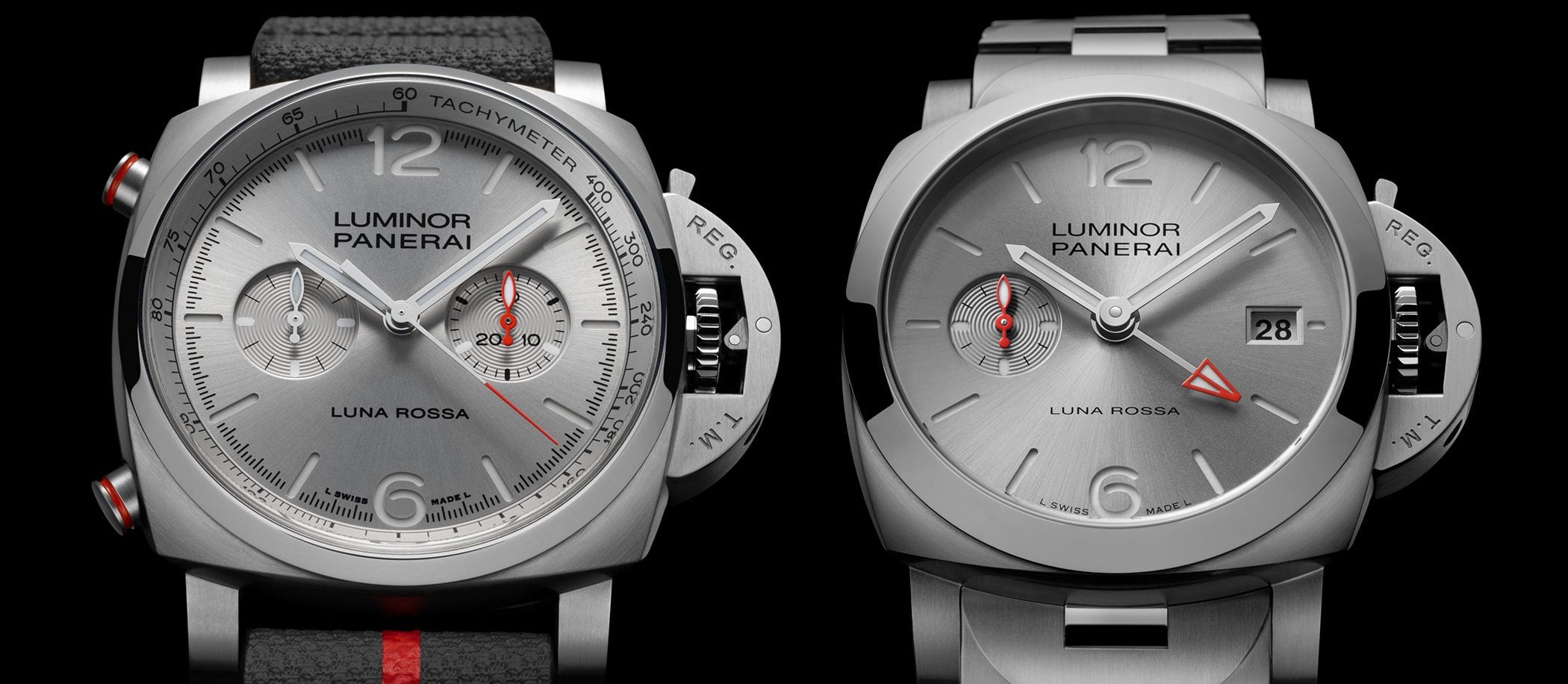 Panerai Luminor Luna Rossa Chrono oraz GMT