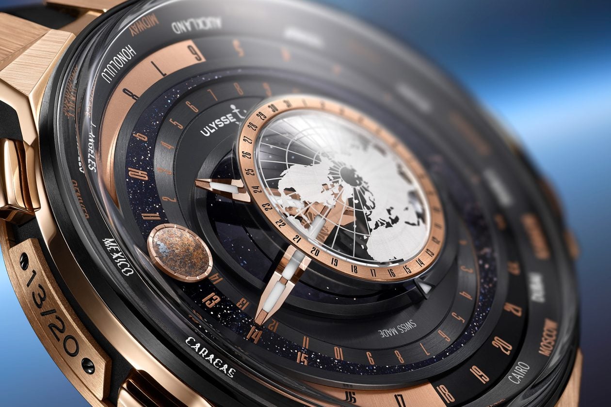 Ulysse Nardin Blast Moonstruck - detal tarczy