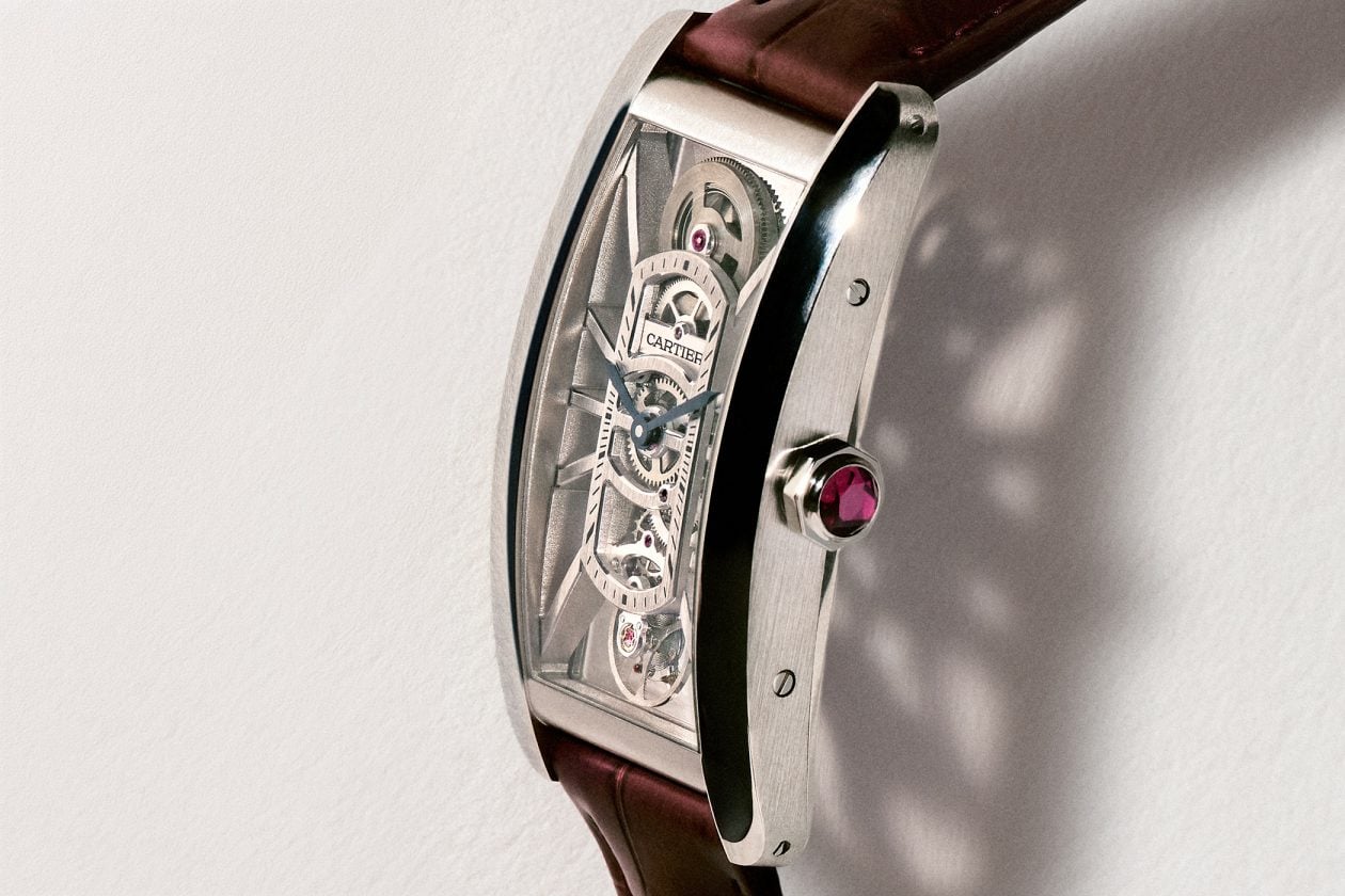 Cartier Tank Américaine Skeleton