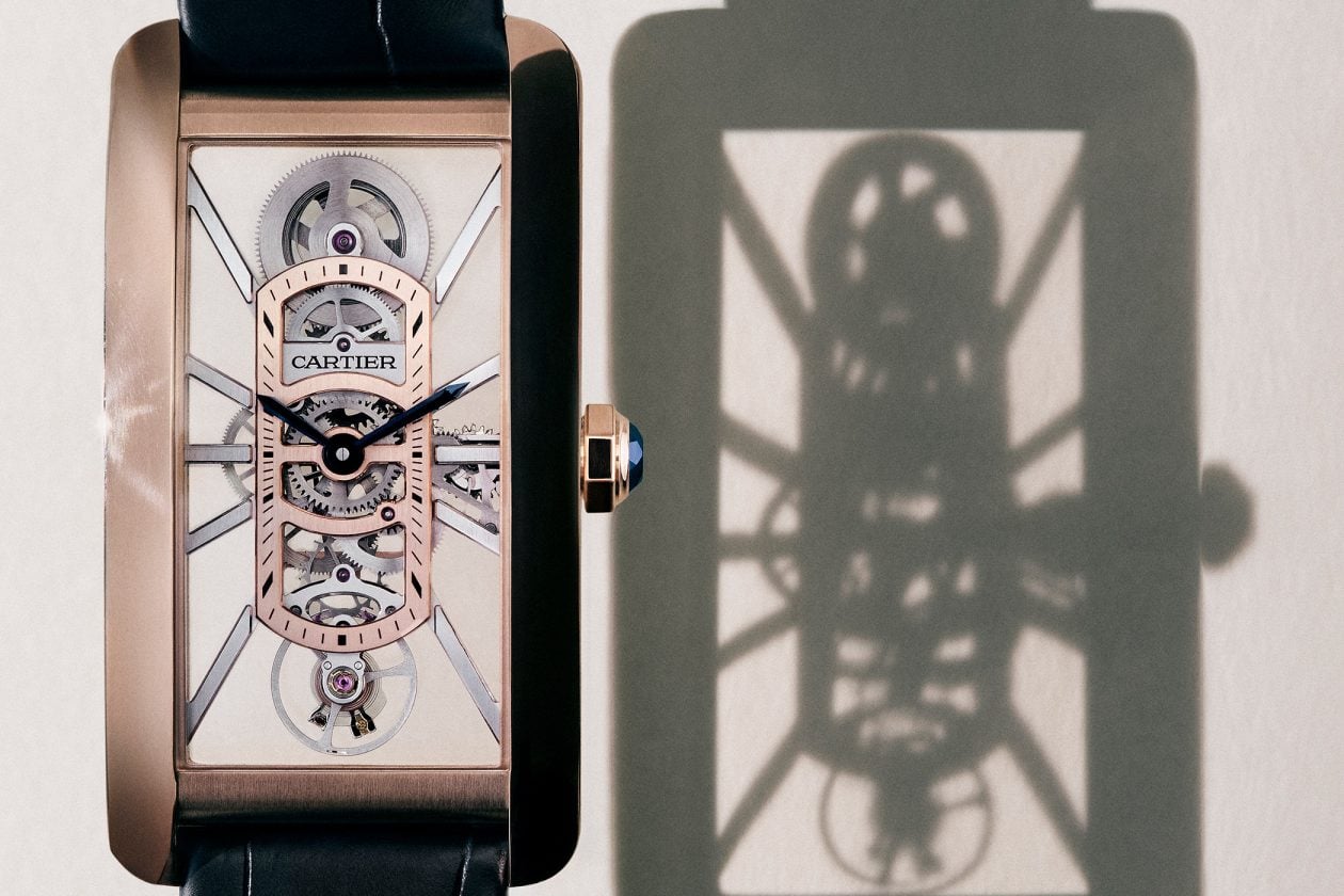 Cartier Tank Américaine Skeleton