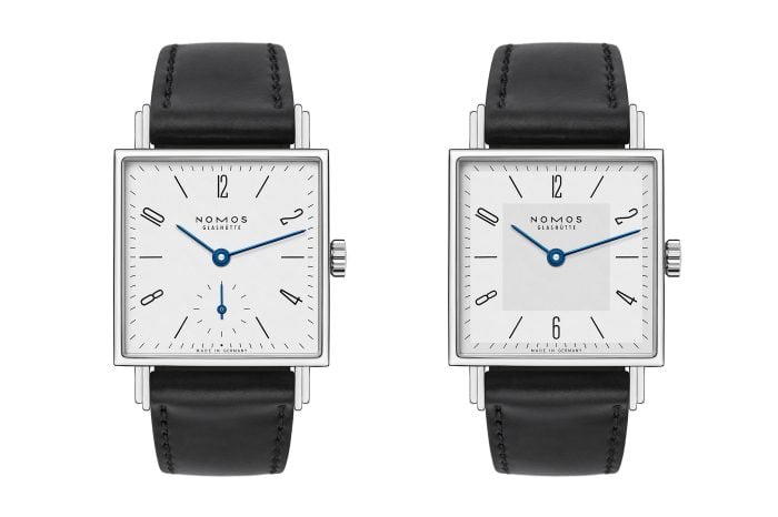 Nomos Glashütte Tetra 27 White i Tetra 27 duo