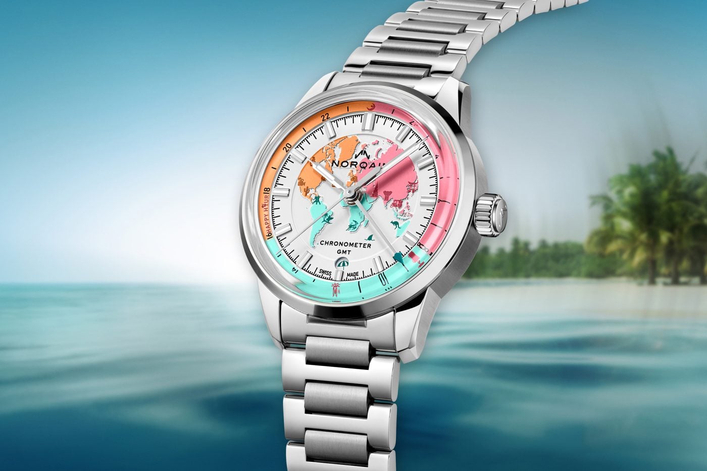 Norqain Freedom GMT Enjoy Life „Holiday” Limited Edition
