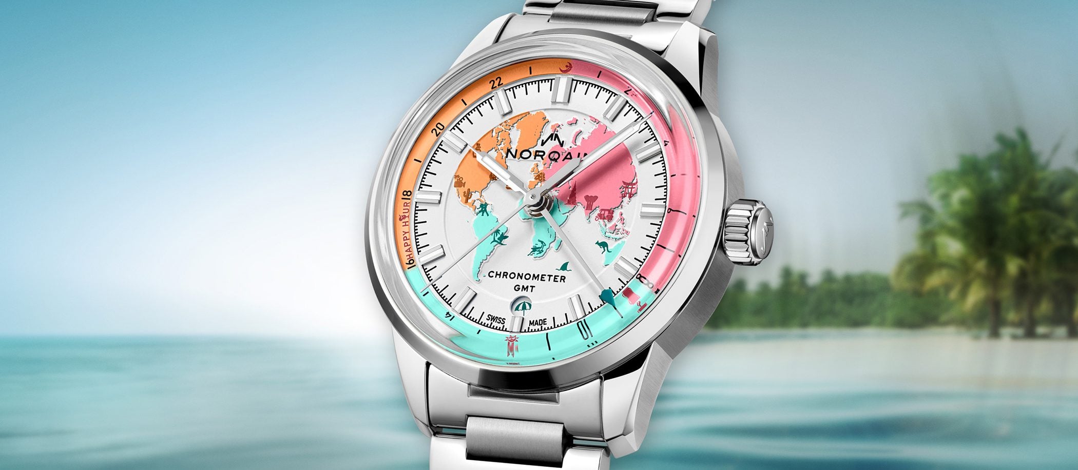 Norqain Freedom GMT Enjoy Life „Holiday” Limited Edition
