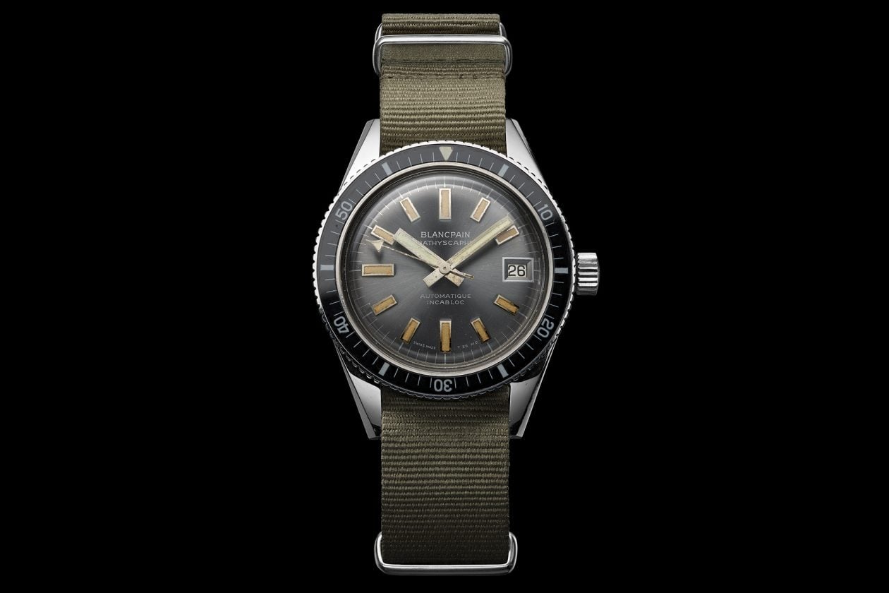 oryginalny Blancpain Bathyscaphe z rocznika 1968