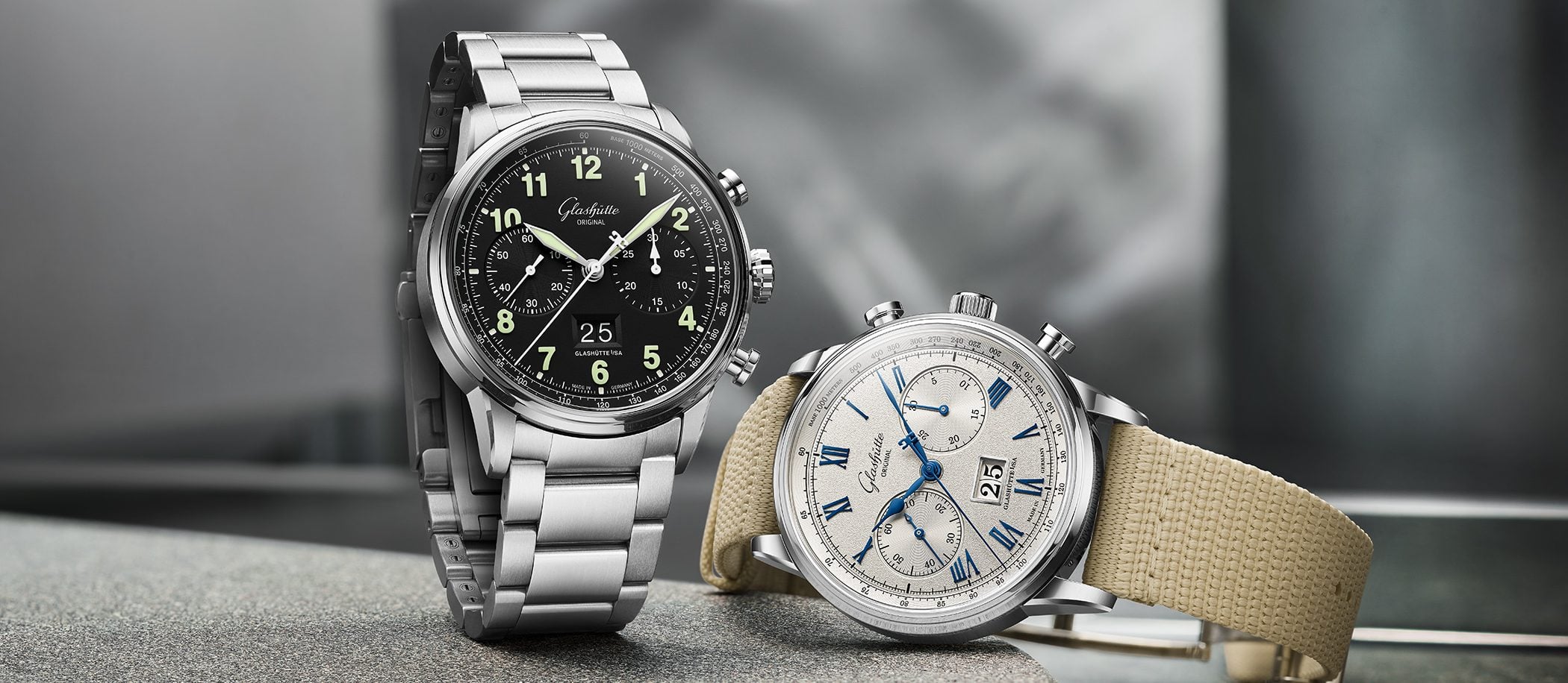 Glashütte Original Senator Chronograph i Senator Chronograph Navigator