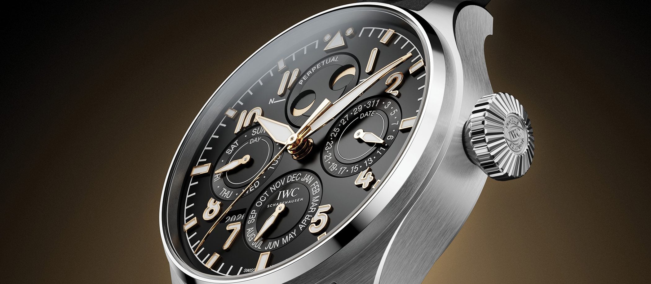 IWC Schaffhausen Big Pilot’s Watch Perpetual Calendar ProSet „140 Years” Mercedes-Benz