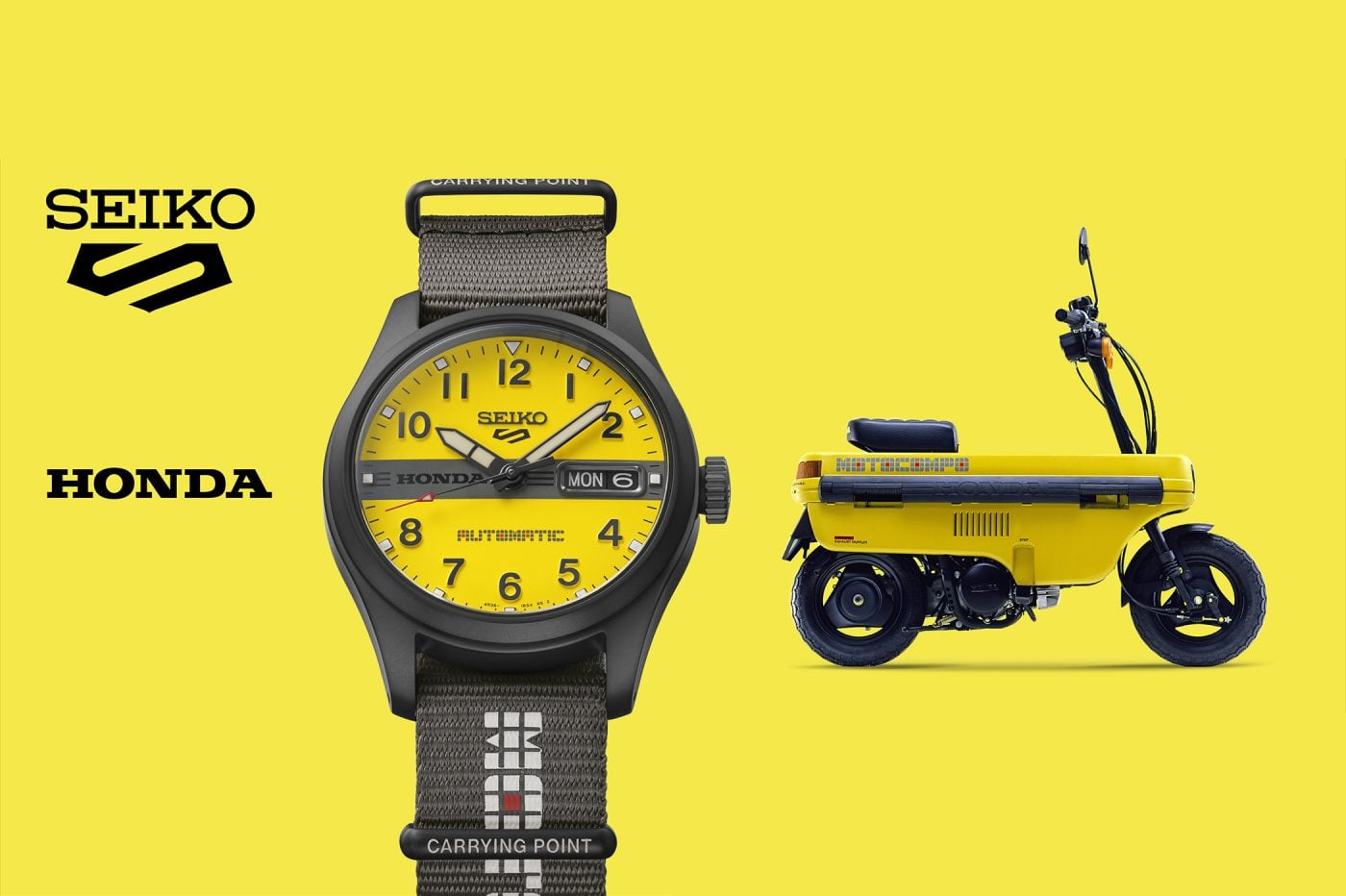 Seiko 5 Sports Motocompo Limited Edition – zegarek inspirowany znanym skuterem