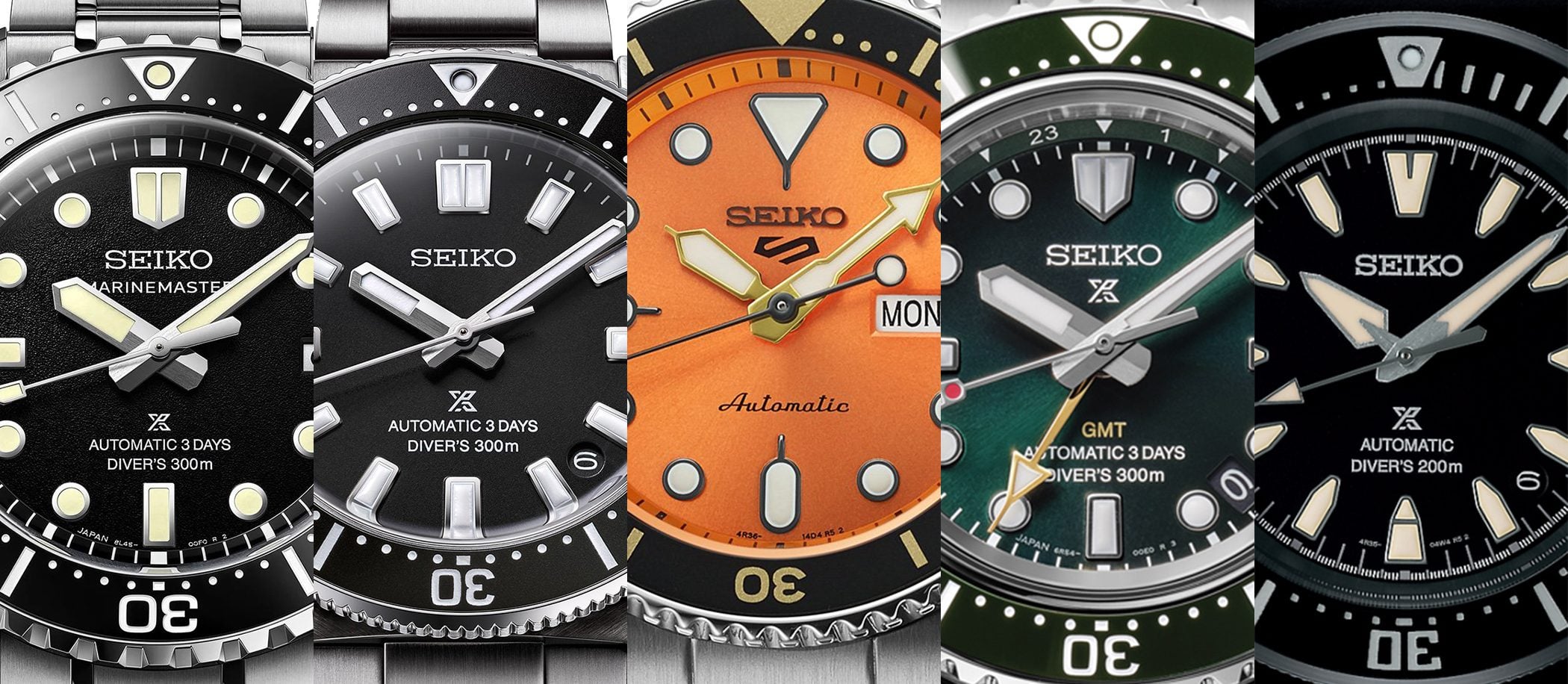 Ranking TOP 5 współczesnych Seiko