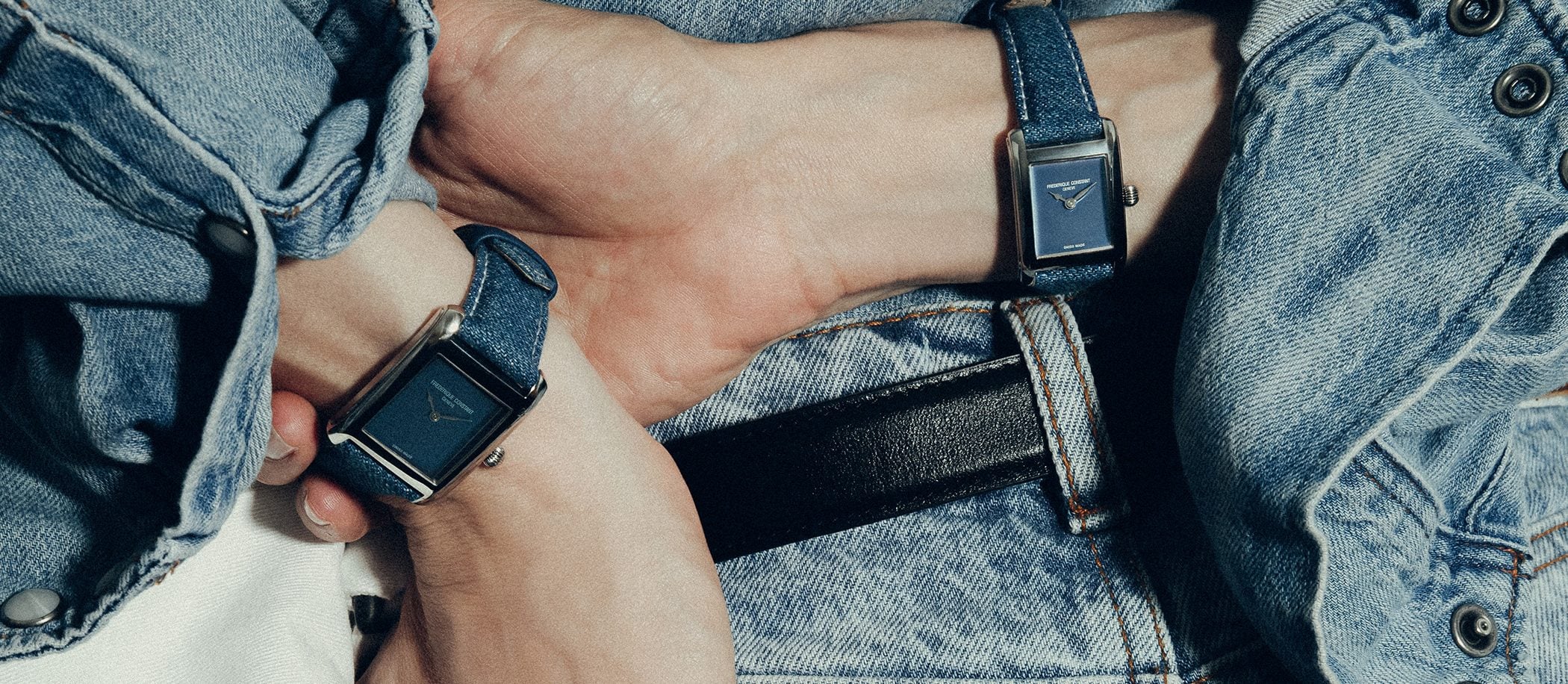 Frederique Constant Classics Carrée Denim