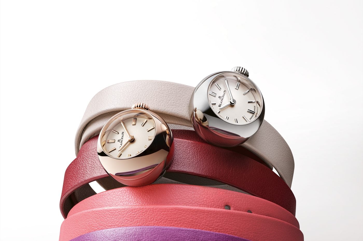 Zegarki damskie Blancpain Lady B – mechaniczna biedronka na nadgarstek