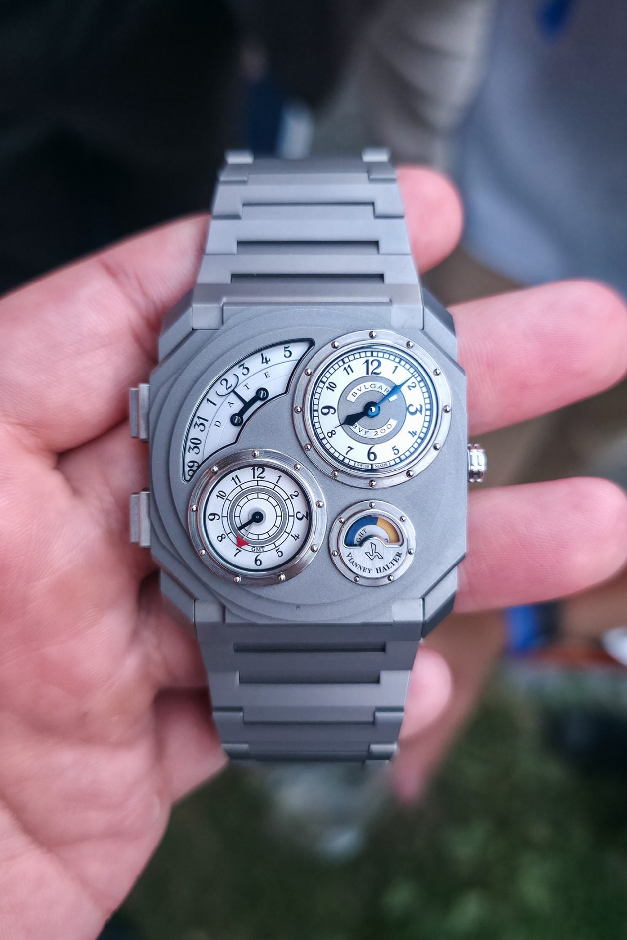 Bulgari Octo Finissimo Dual Time x Vianney Halter