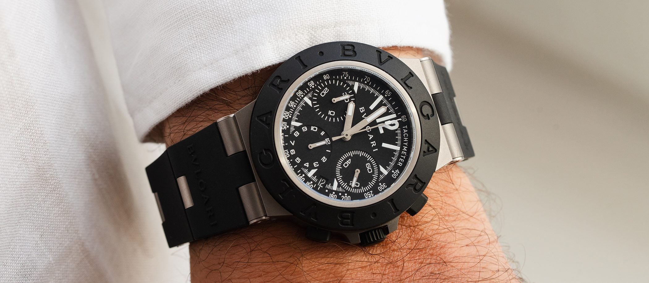 Bulgari Titanio Chronograph