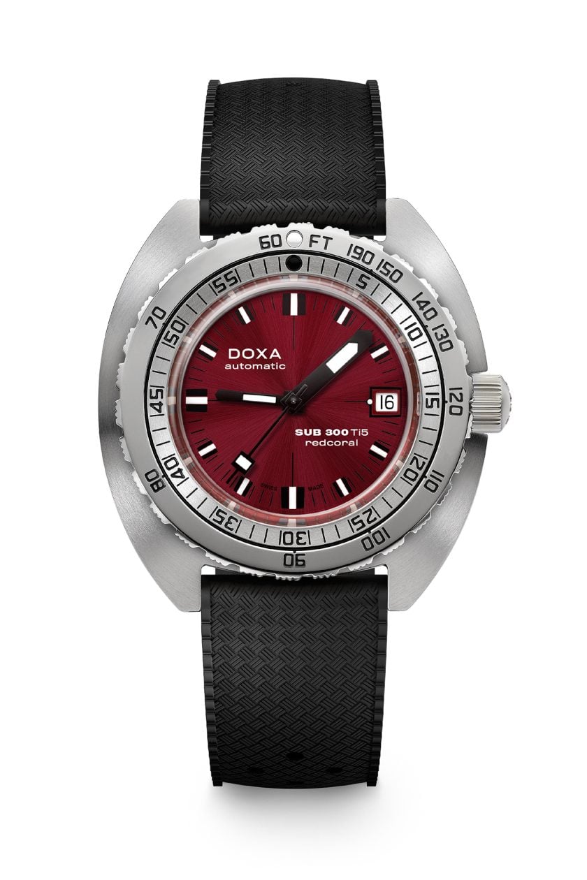 Doxa SUB 300 Ti5 "Red coral"