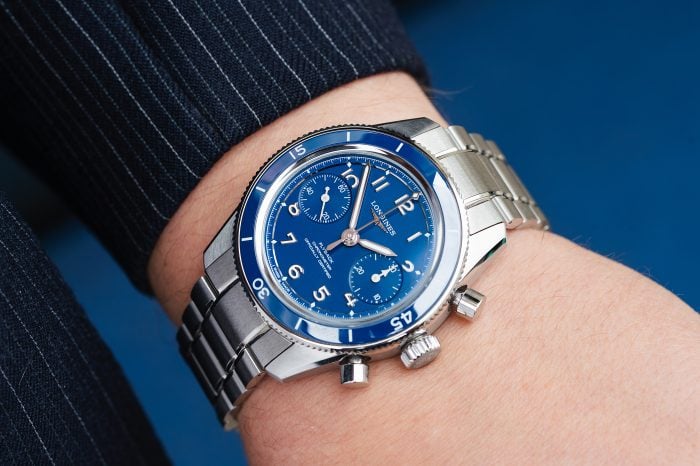Longines Spirit Pilot Chronograph Sky Blue