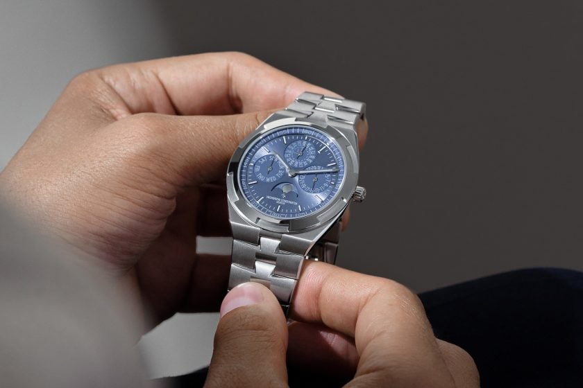 Vacheron Constantin Overseas Perpetual Calendar Ultra-Thin Azure Dial