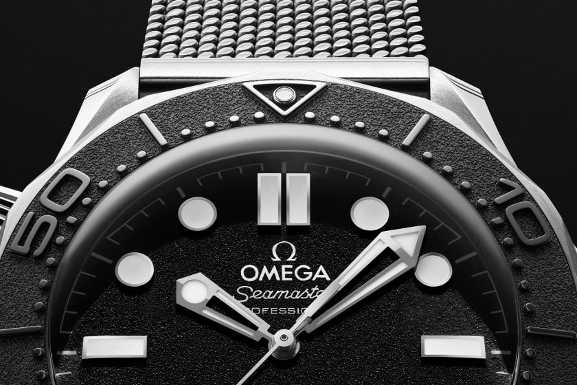Omega Seamaster Diver 300M "Spectre" - detal tarczy