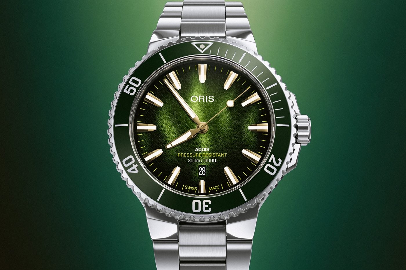 Oris Aquis Date Kelp Forest – limitowany diver w trosce o oceaniczną florę