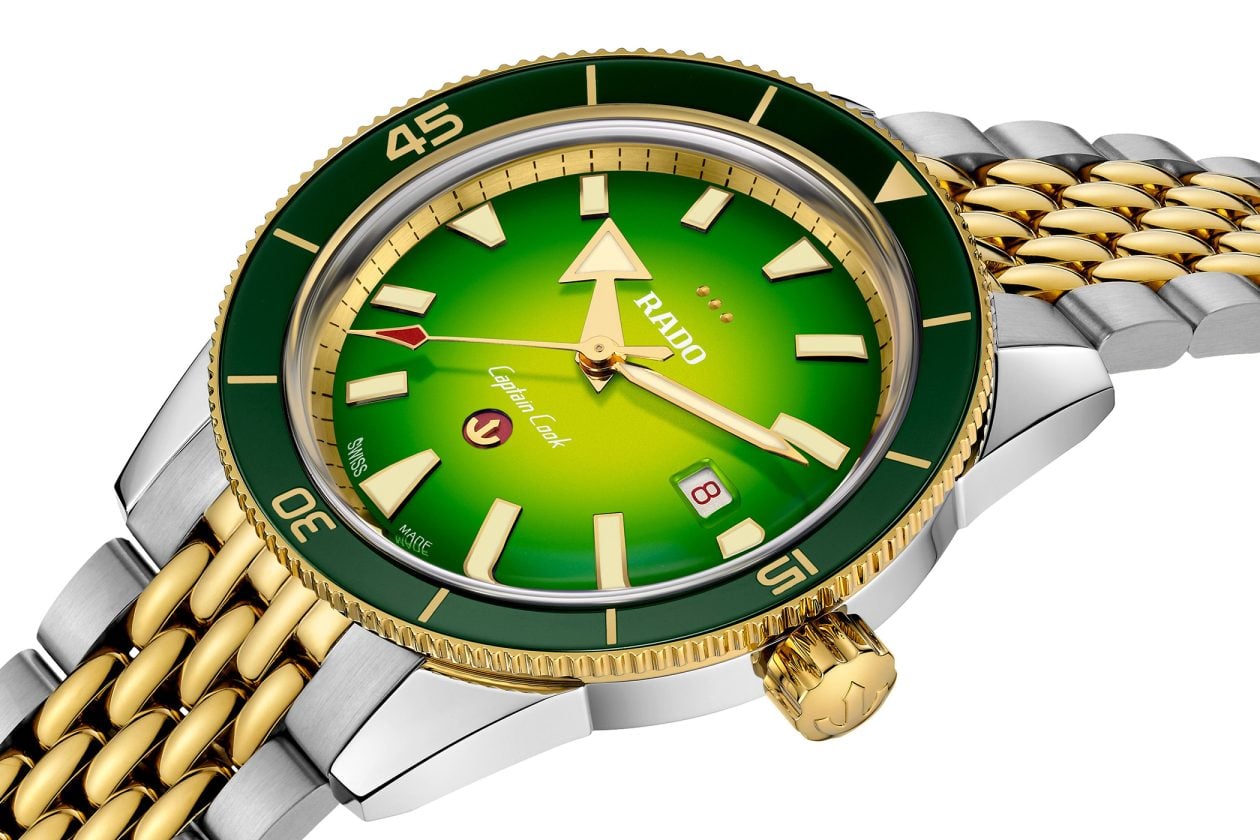 Rado Captain Cook x Cameron Green - tarcza