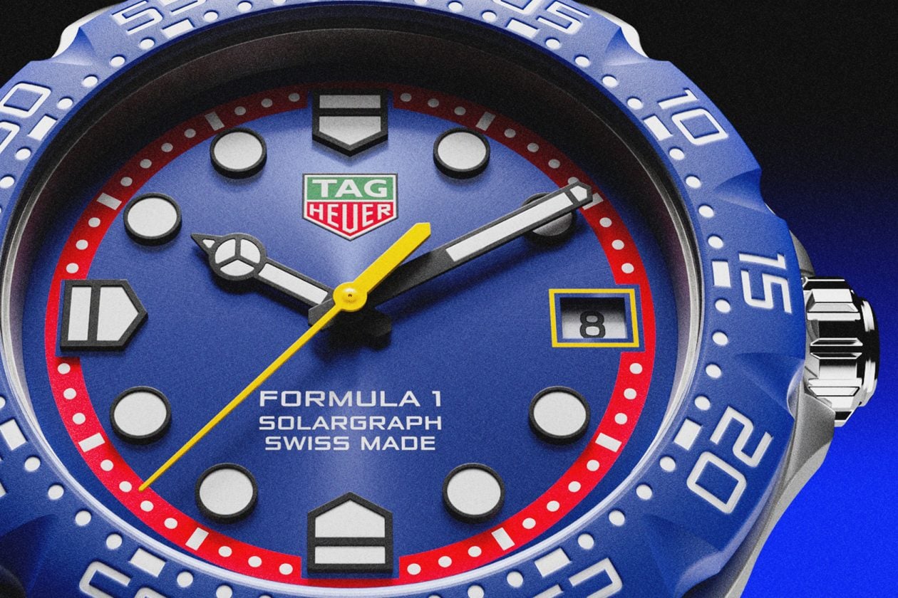 TAG Heuer Formula 1 Solargraph Oracle Red Bull Racing - tarcza