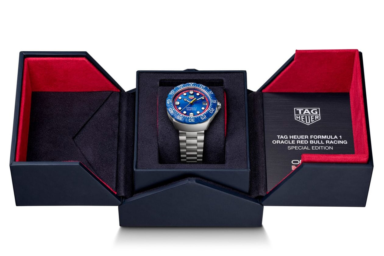 TAG Heuer Formula 1 Solargraph Oracle Red Bull Racing - komplet