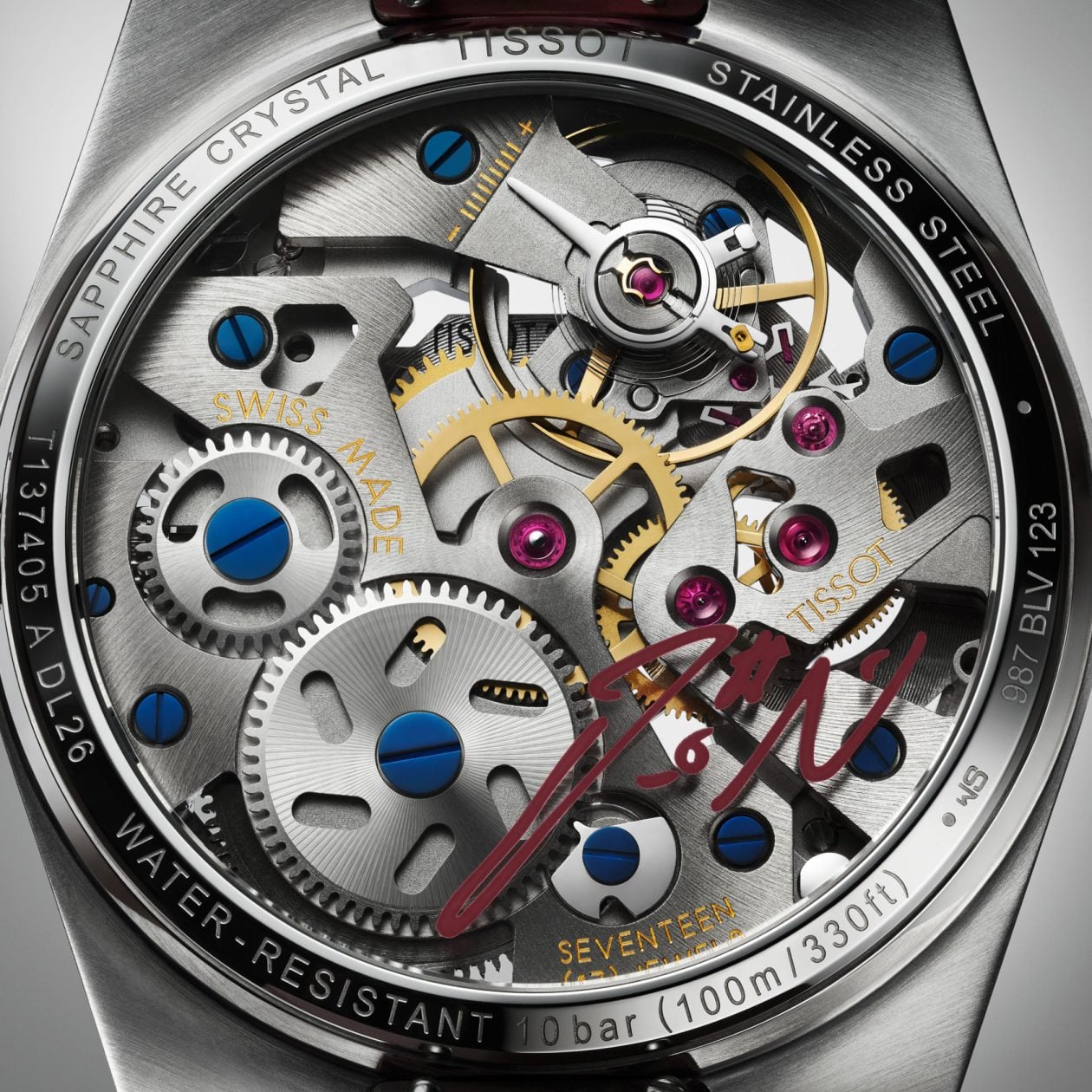 Tissot PRX Skeleton Damian Lillard - mechanizm