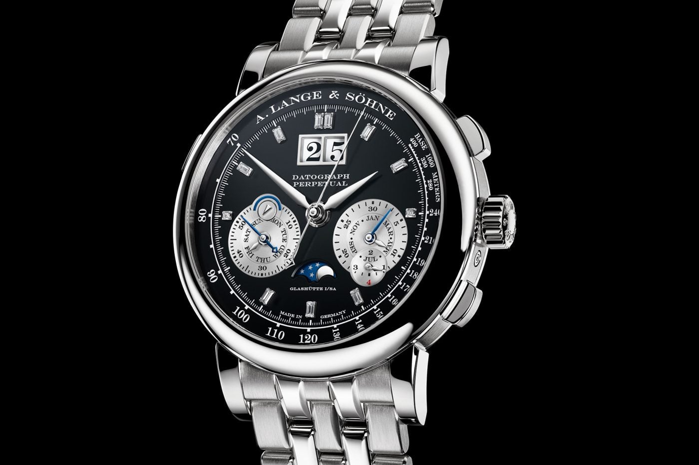 A. Lange & Söhne Datograph Perpetual cały w platynie