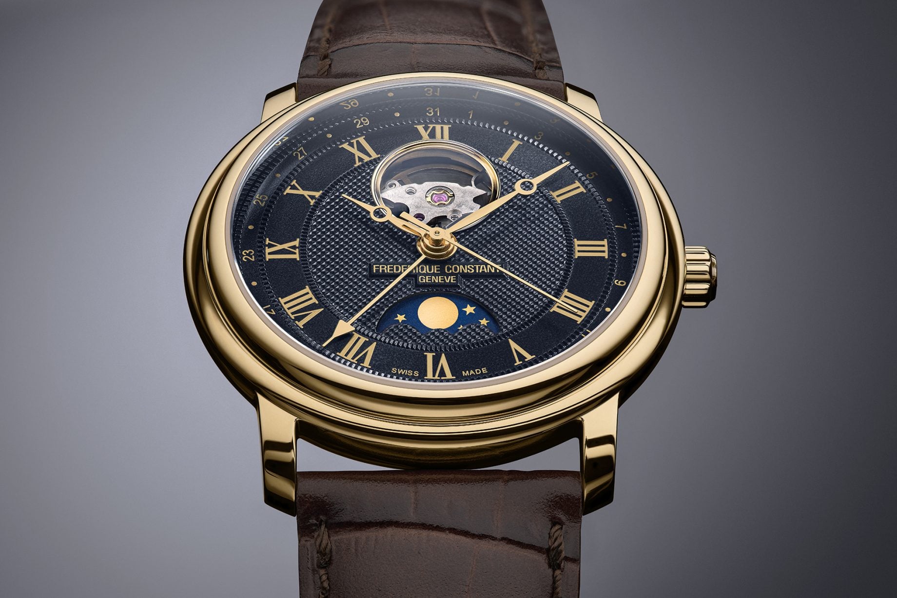 Frederique Constant Classics Heart Beat Moonphase Date