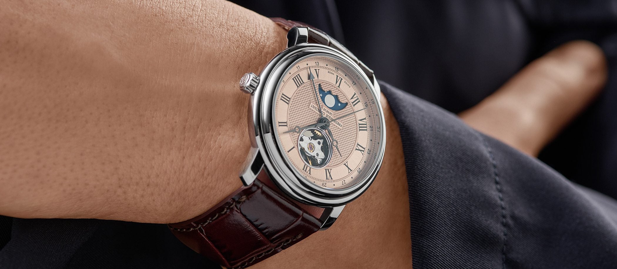 Frederique Constant Classics Heart Beat Moonphase Date