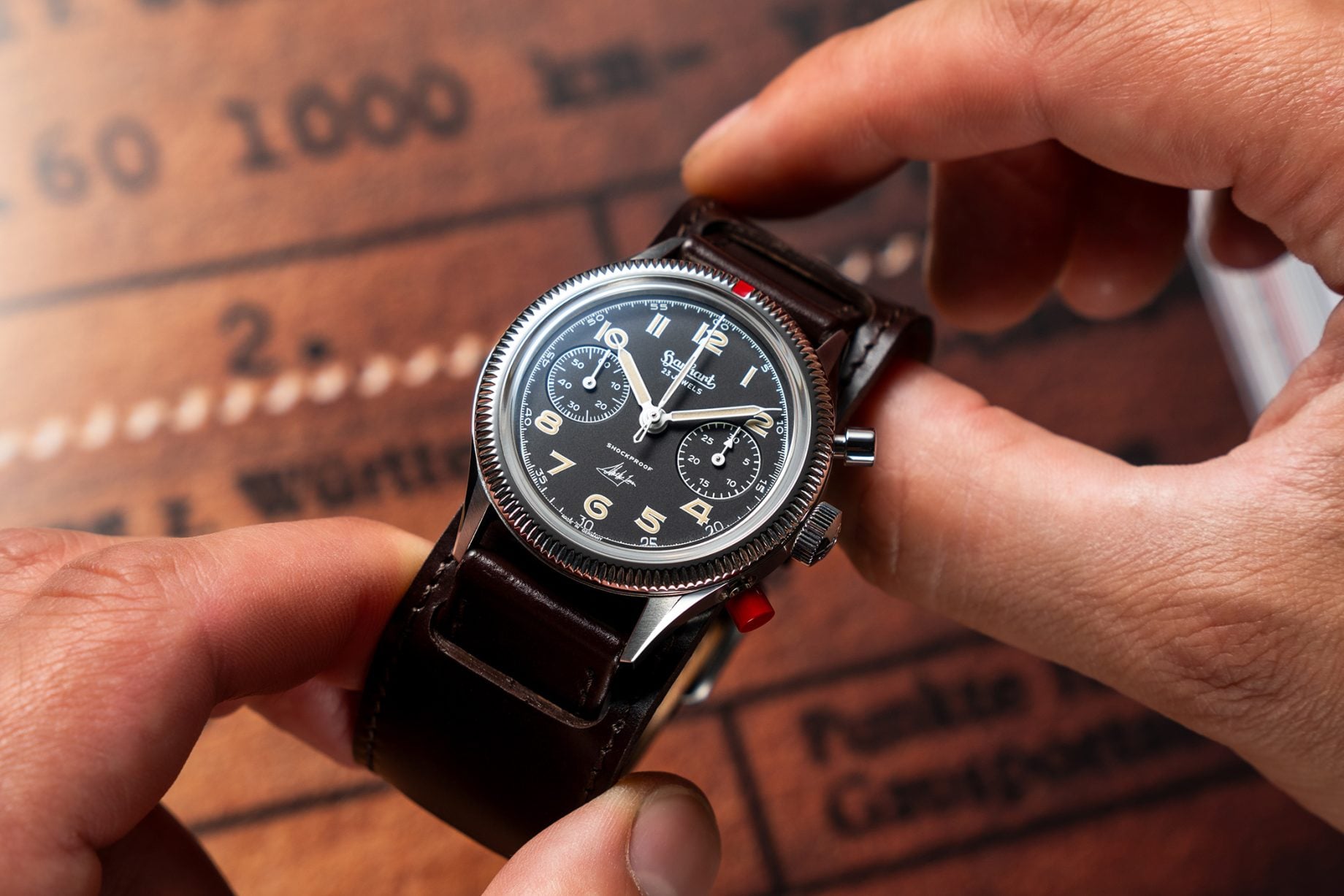 Hanhart 417 ES Steve McQueen Limited Edition No. 1