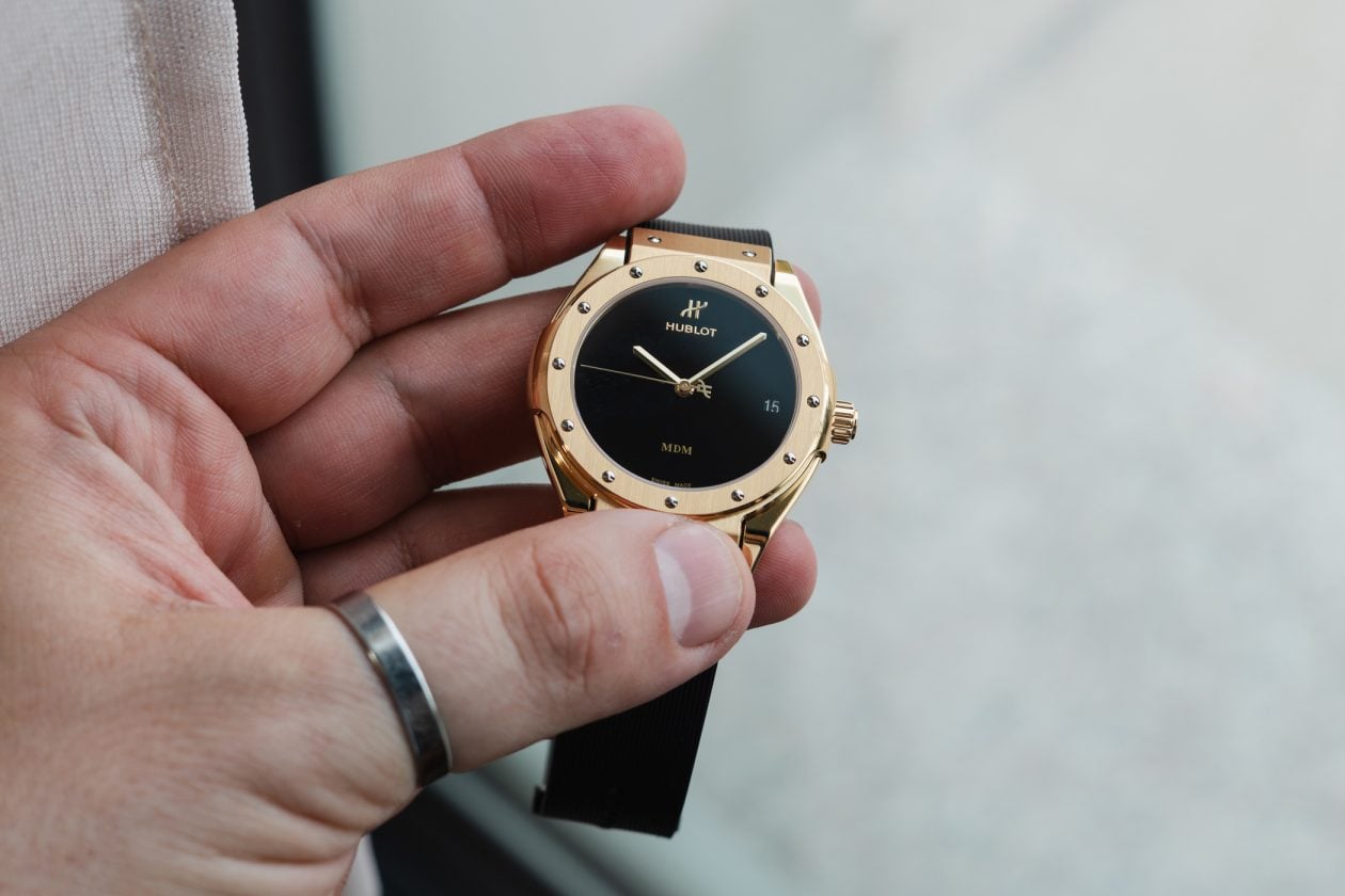 Hublot Classic Fusion Tributo w żółtym złocie