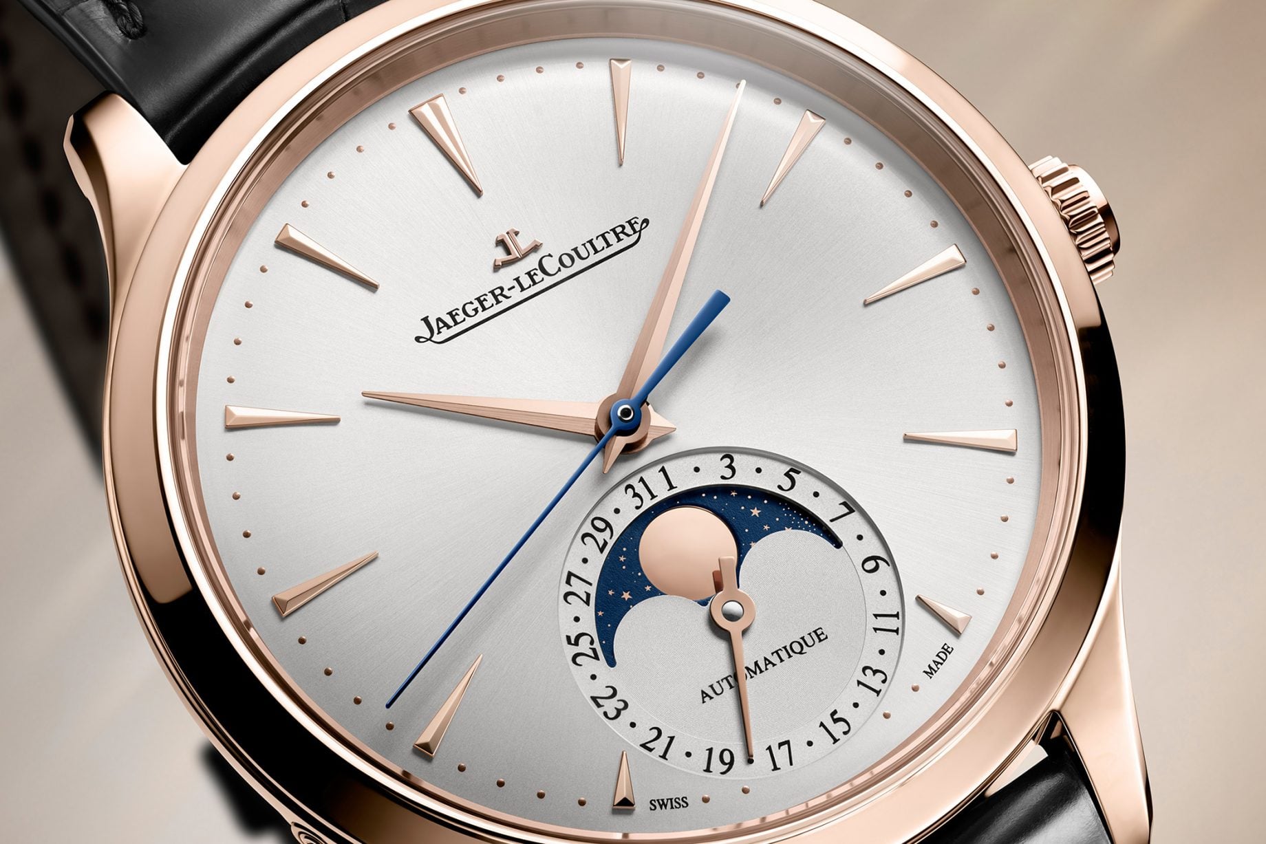 Jaeger-LeCoultre Master Ultra Thin Moon Pink Gold