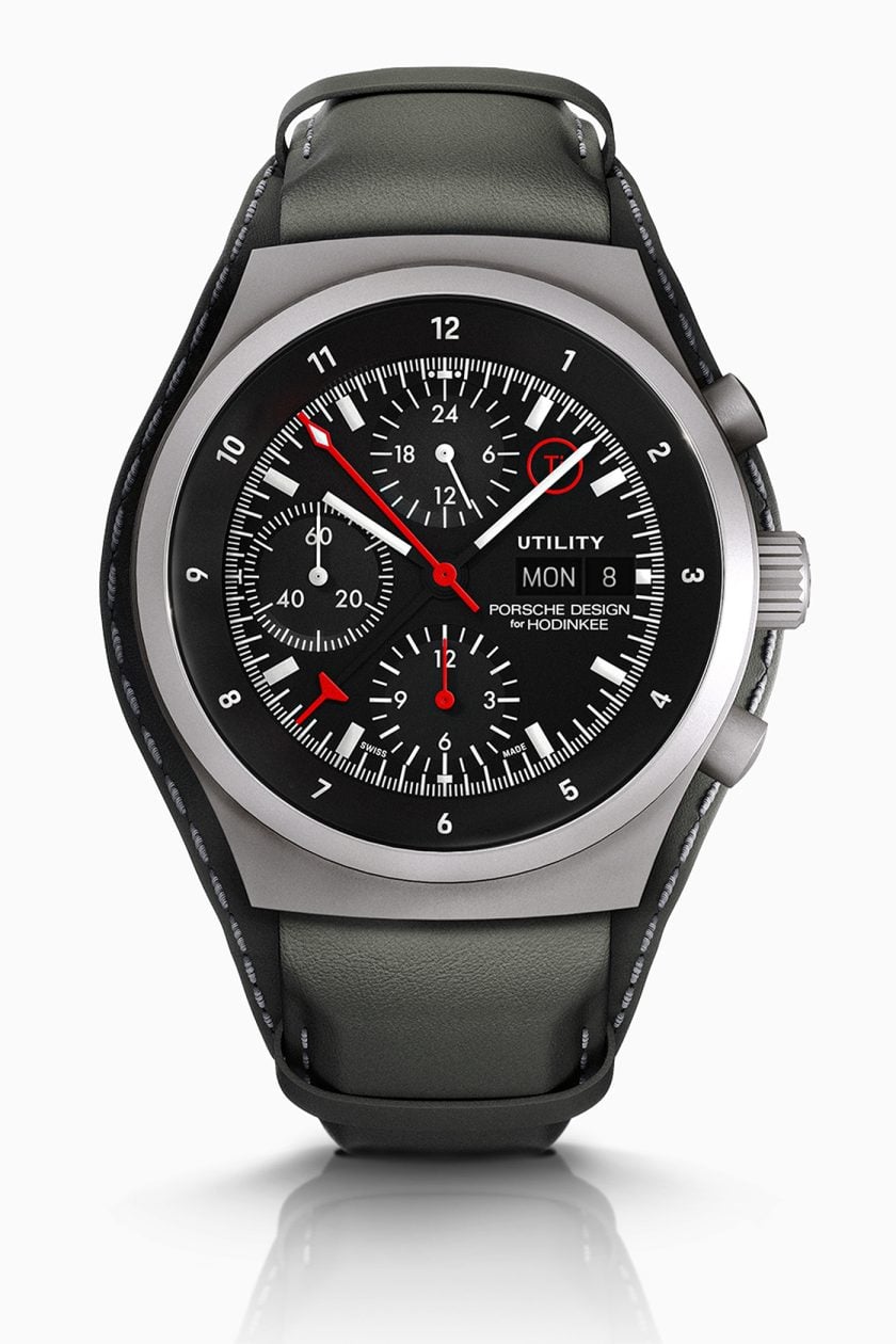 Porsche Design x Hodinkee Chronograph 1 Utility na pasku "Bund"