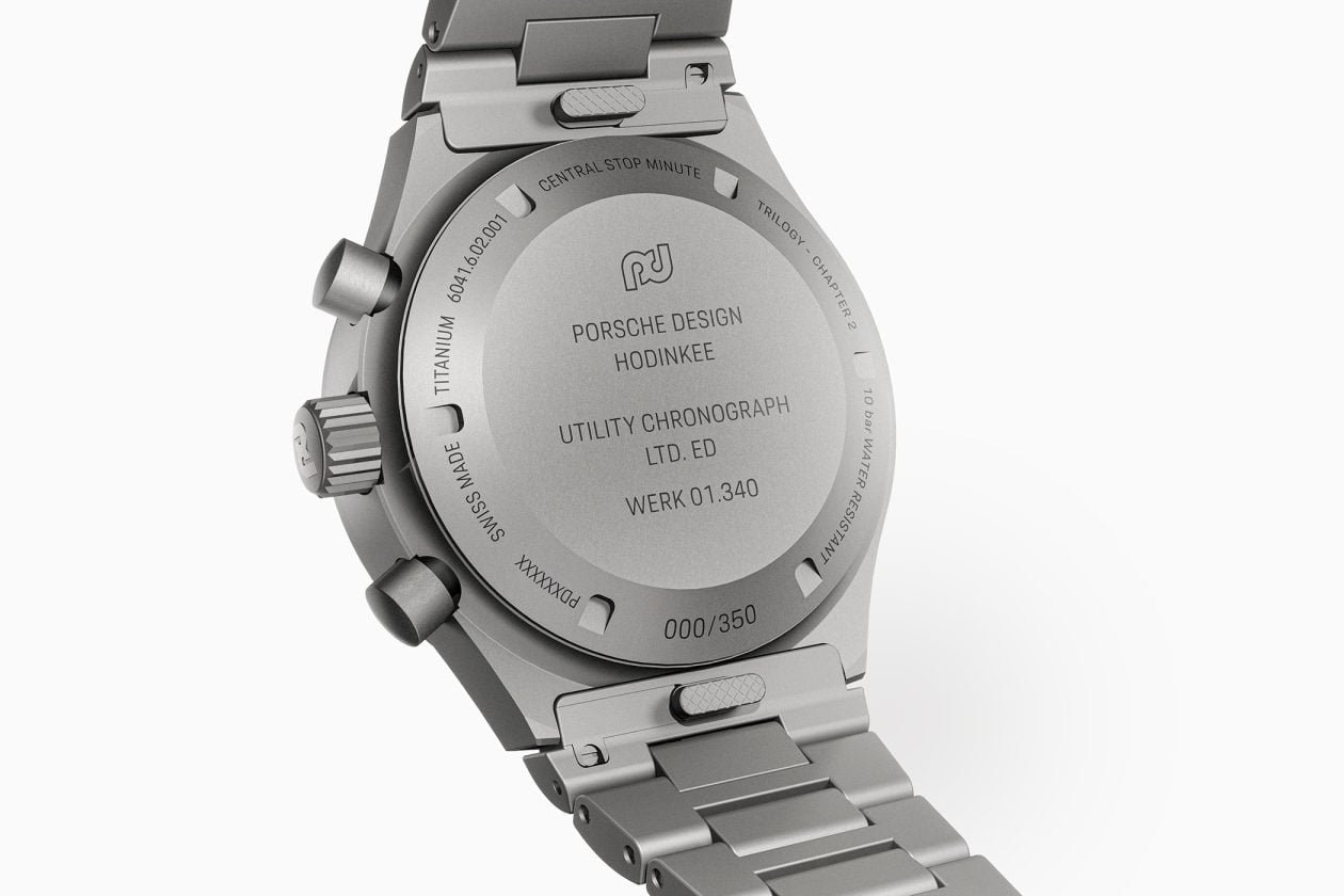 Porsche Design x Hodinkee Chronograph 1 Utility